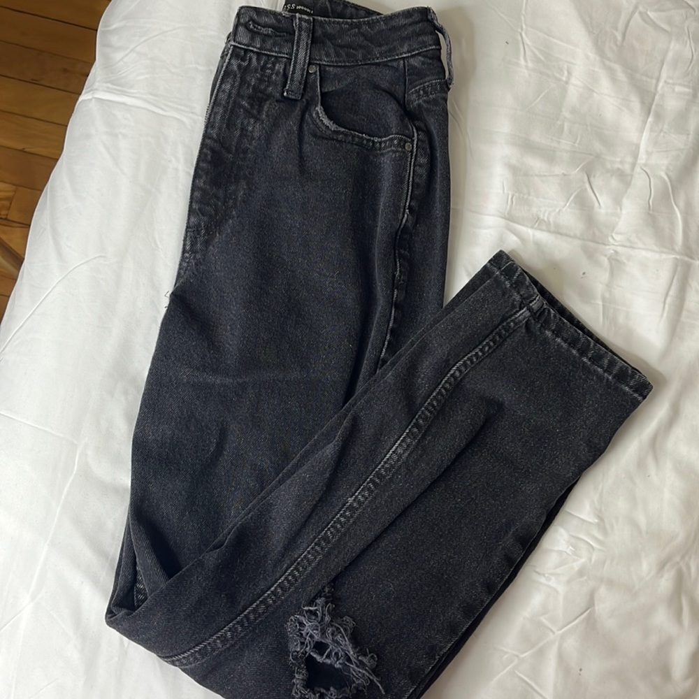 Black High Waisted Jeans - Guess